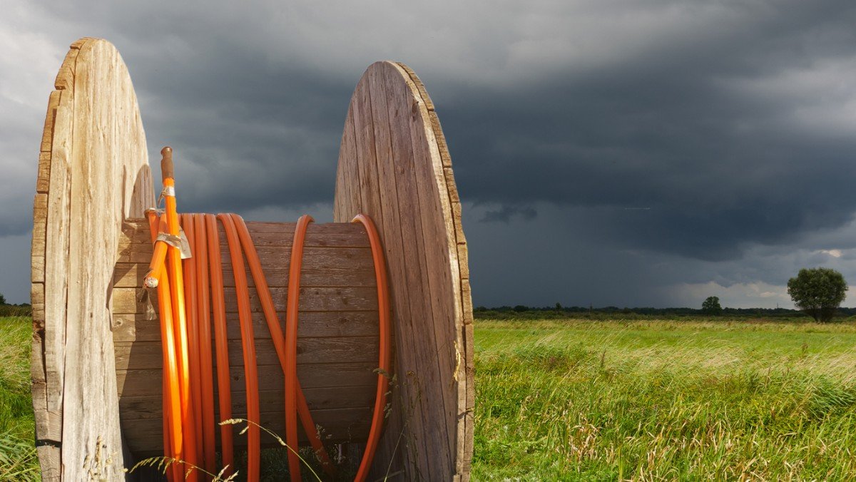 Kabelrolle Gewitter