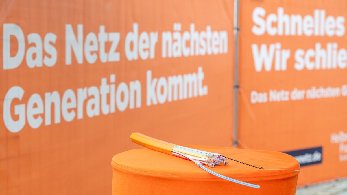 Plakat schnelles Internet